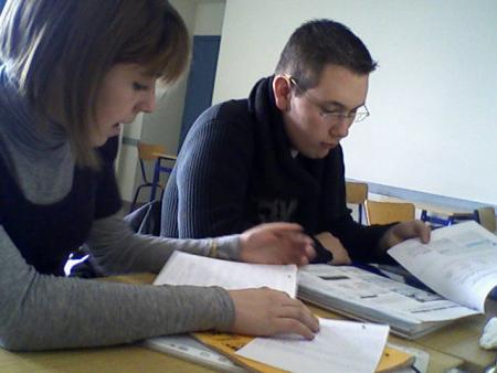 et que �a bosse l'�co...